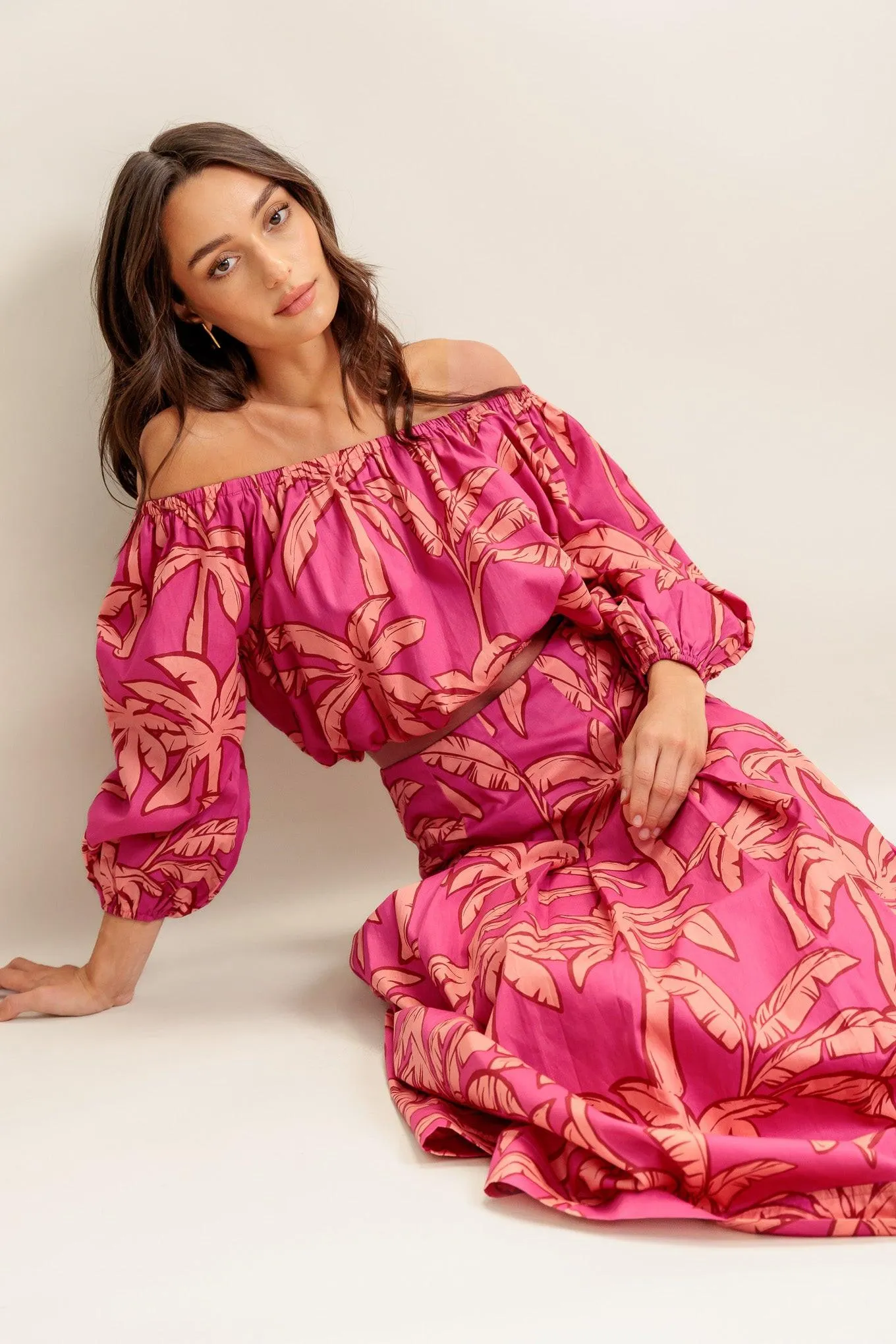 Paradise Match Woven Top and Skirt Set sold by Zulily product image thumbnail 3