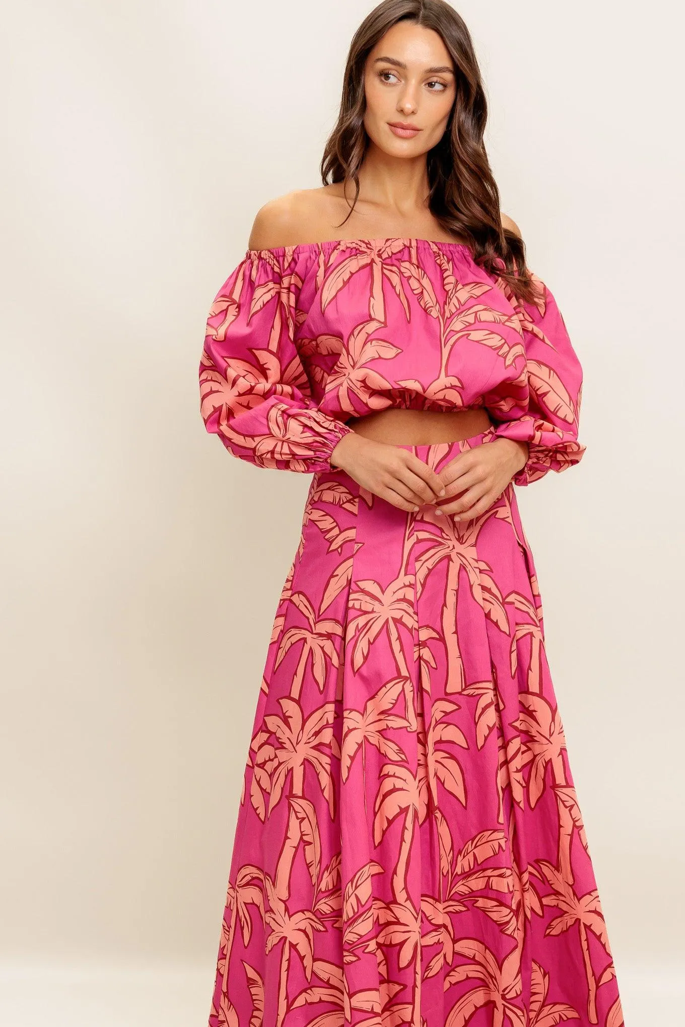 Paradise Match Woven Top and Skirt Set sold by Zulily product image thumbnail 4