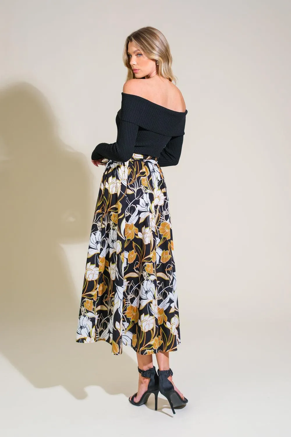 Twist on Timeless Woven Midi Dress sold by Zulily product image thumbnail 3