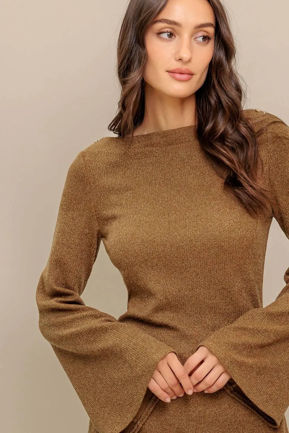 Flare Touch Solid Tunic Top sold by Zulily