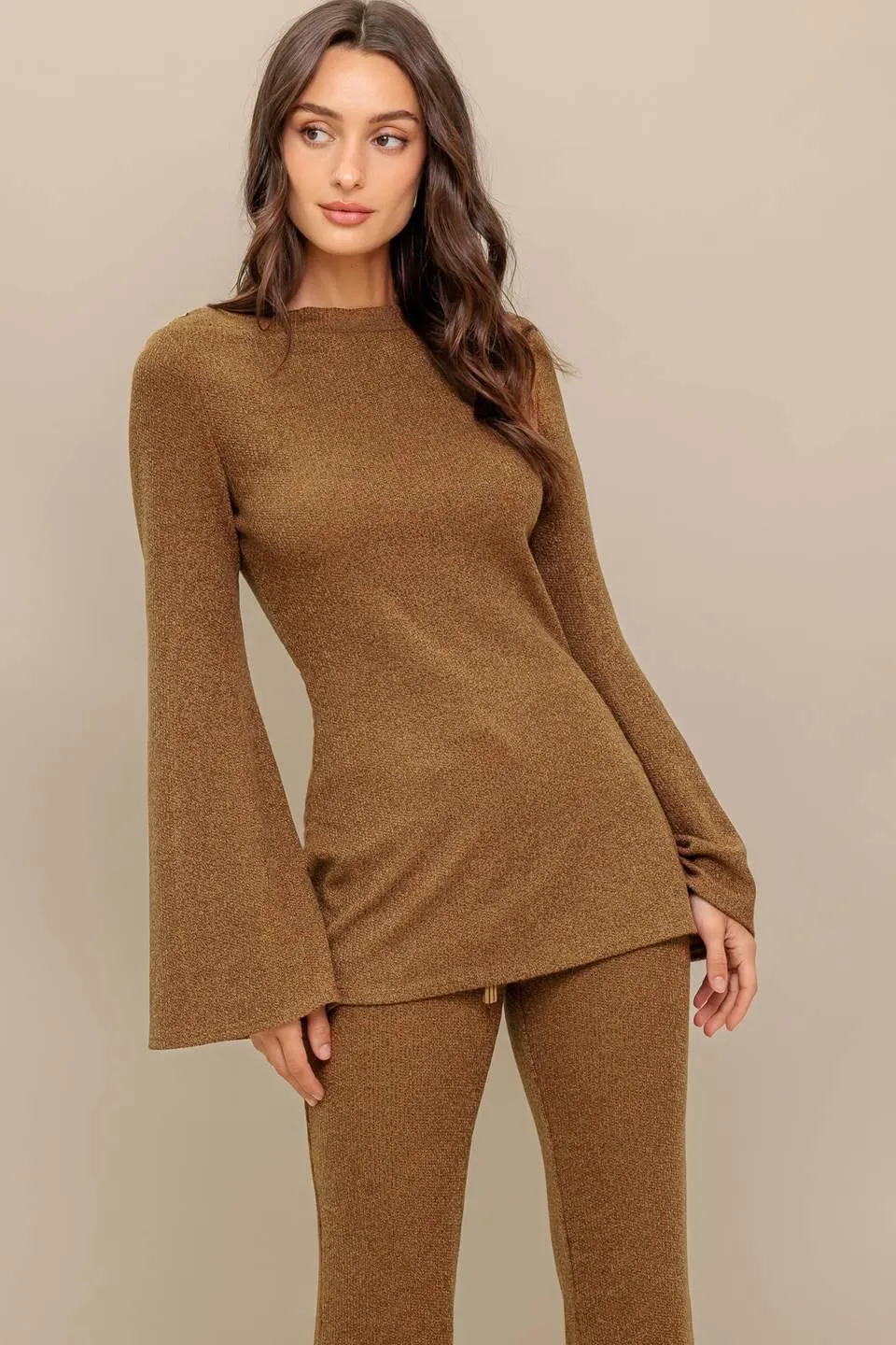 Flare Touch Solid Tunic Top sold by Zulily product image thumbnail 2