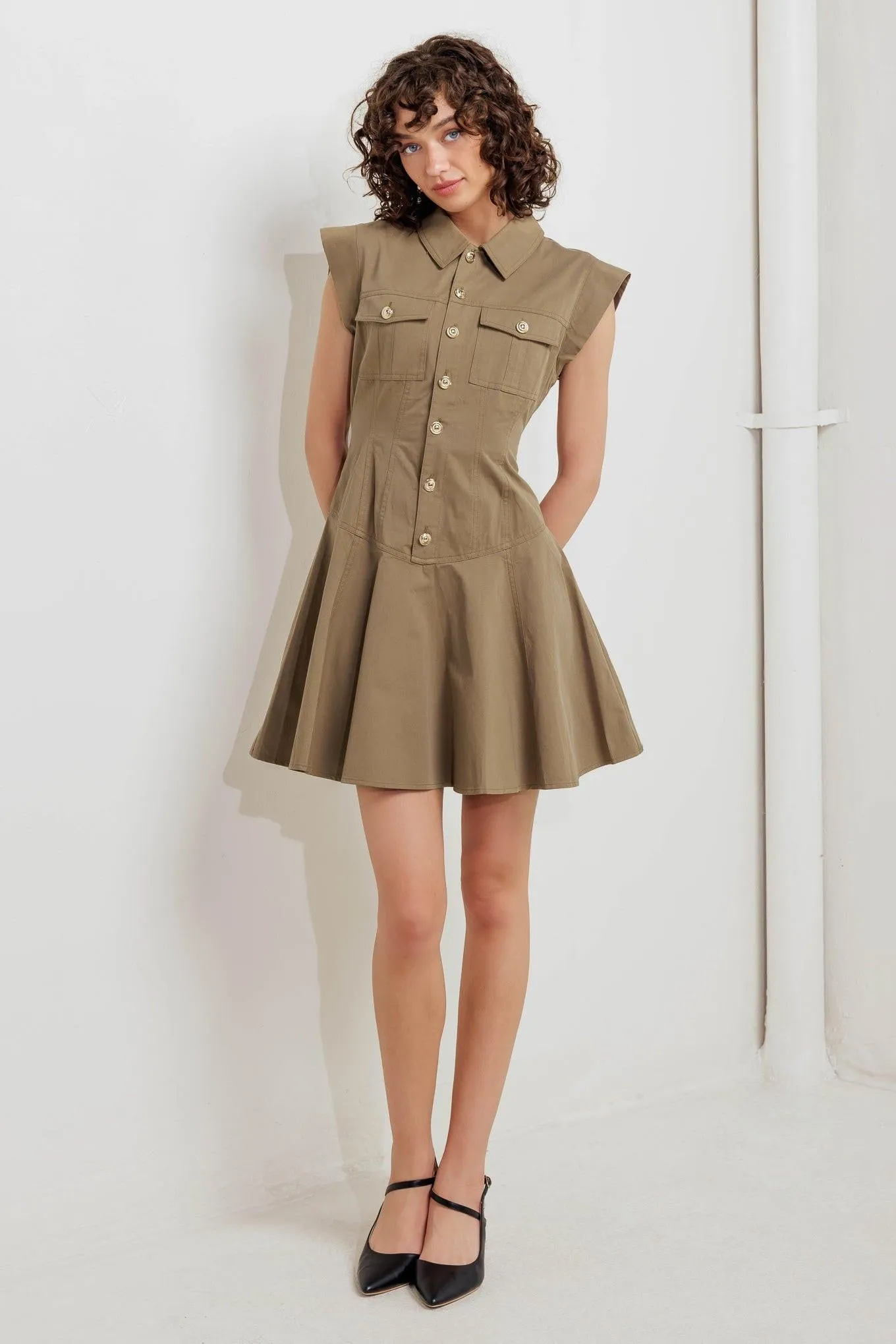 Mission Muse Woven Mini Dress sold by Zulily product image thumbnail 3