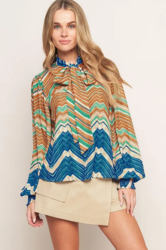 Picking Daisies Woven Top made by Flying Tomato