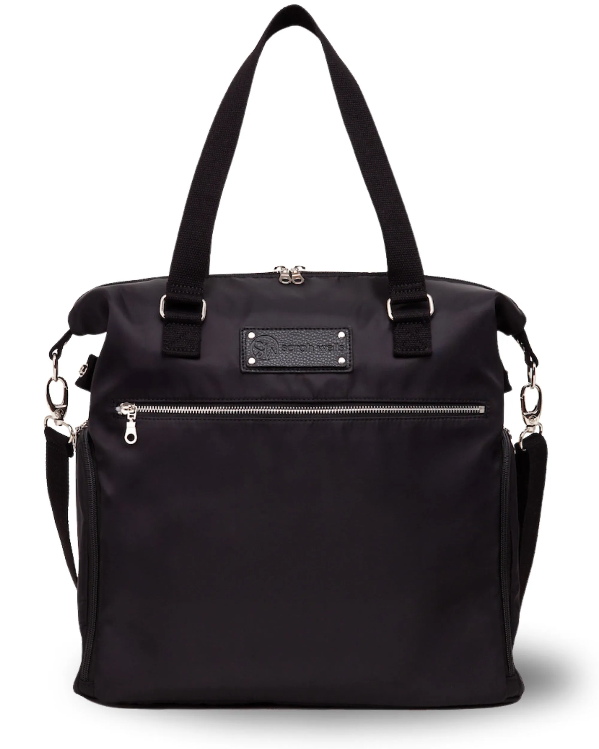 Sarah Wells Lizzy Breast Pump Tote – Lightweight, Easy-Clean Bag with Insulated Pocket, Laptop Sleeve & Side Storage – Fits Pumps & More sold by Zulily product image thumbnail 4