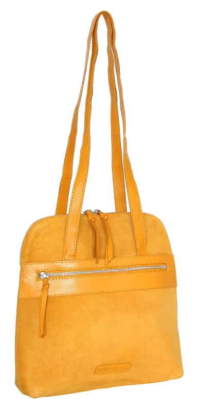 Cool Convertible Tote/Back Pack in Mustard made by Zulily
