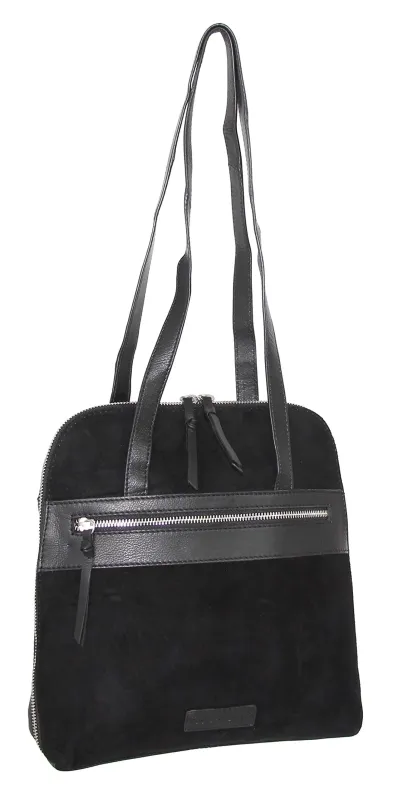 Cool Convertible Tote/Back Pack in Black made by Zulily