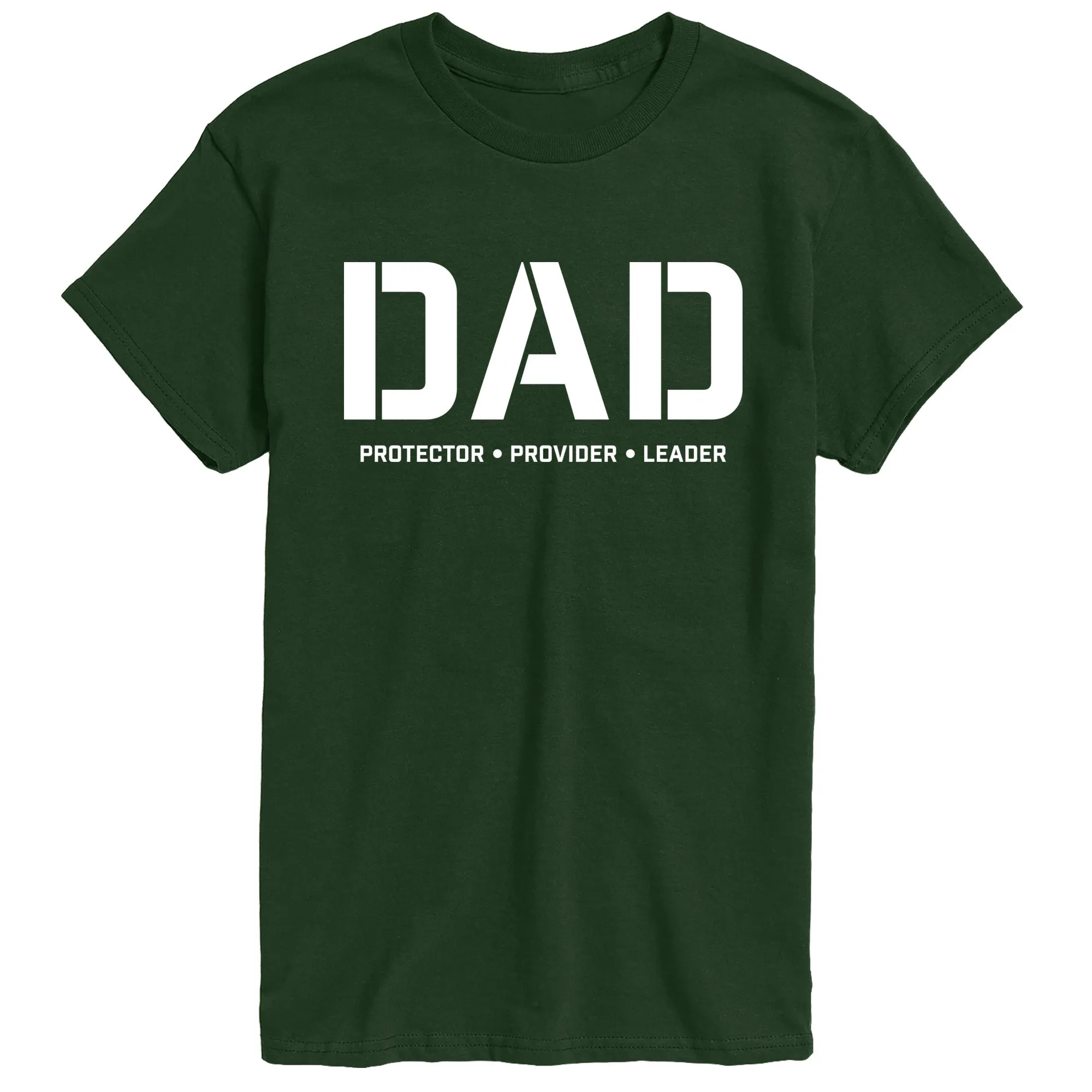 Instant Message - Dad Protector Provider Leader - Men's Short Sleeve Graphic T-Shirt sold by Zulily product image thumbnail 3