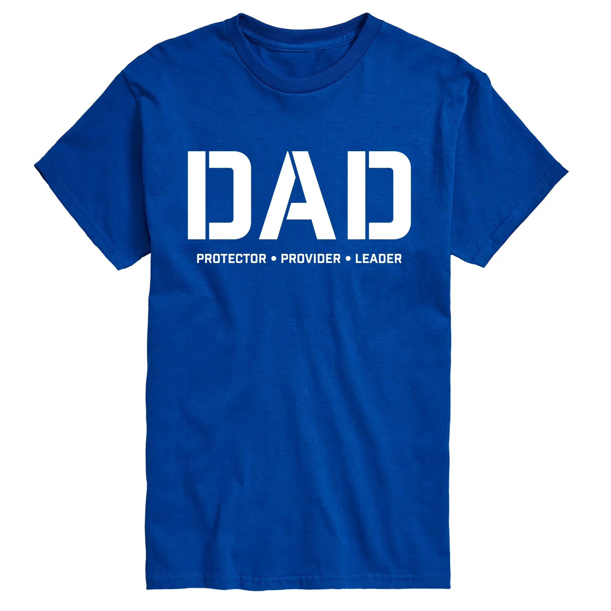 Instant Message - Dad Protector Provider Leader - Men's Short Sleeve Graphic T-Shirt sold by Zulily
