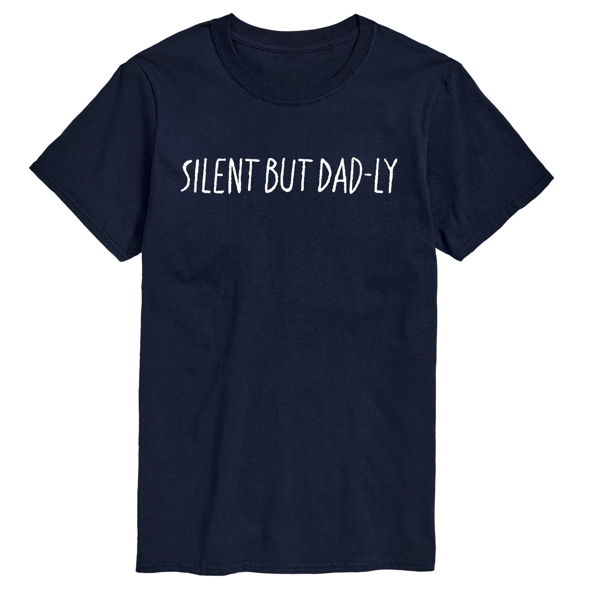 Instant Message - Silent But Dadly - Men's Short Sleeve Graphic T-Shirt sold by Zulily product image thumbnail 5