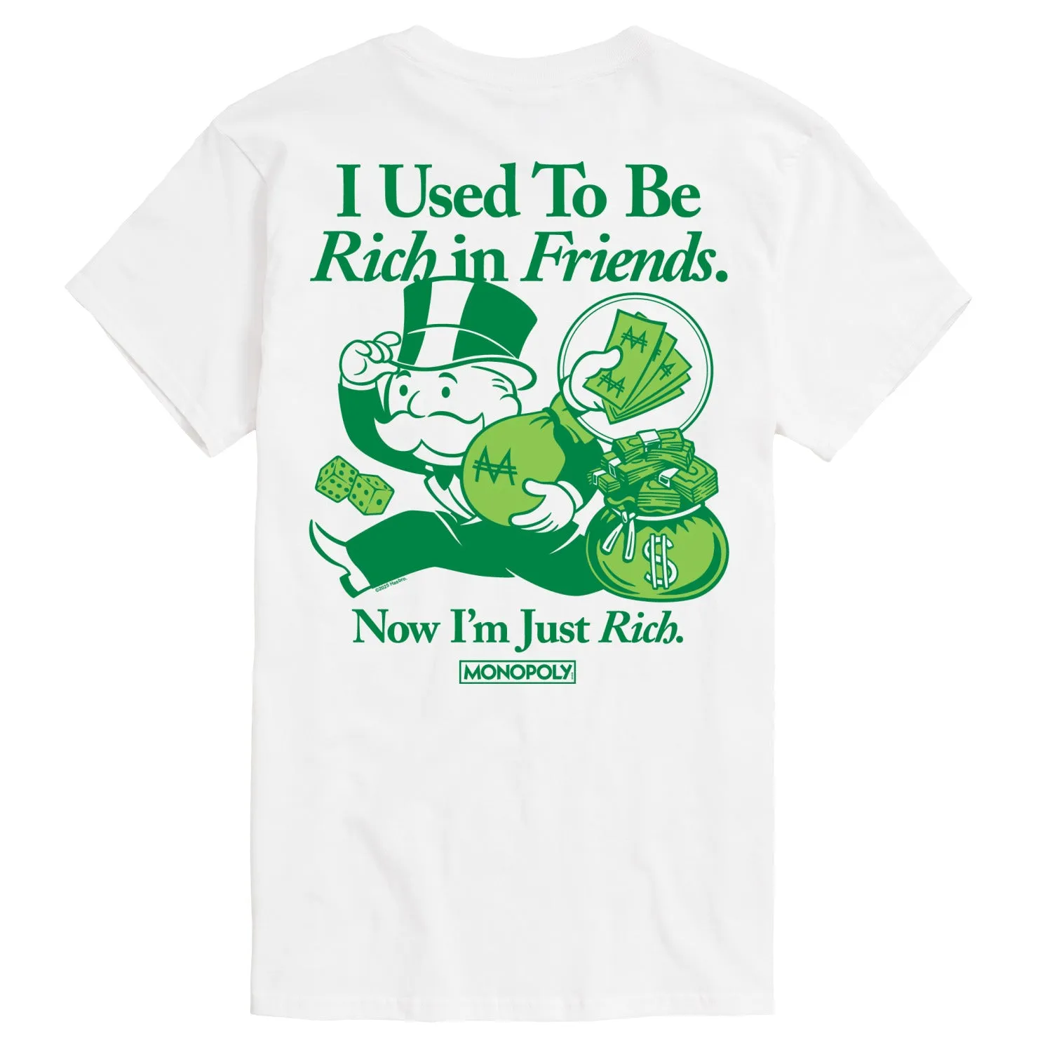 Monopoly - Just Rich - Men's Short Sleeve Graphic T-Shirt sold by Zulily product image thumbnail 4