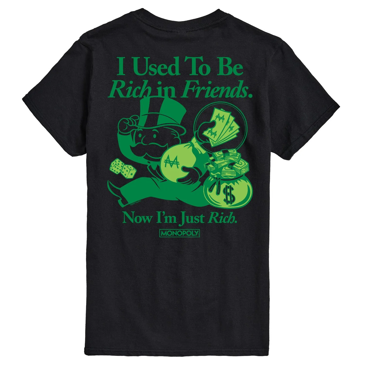 Monopoly - Just Rich - Men's Short Sleeve Graphic T-Shirt sold by Zulily product image thumbnail 2