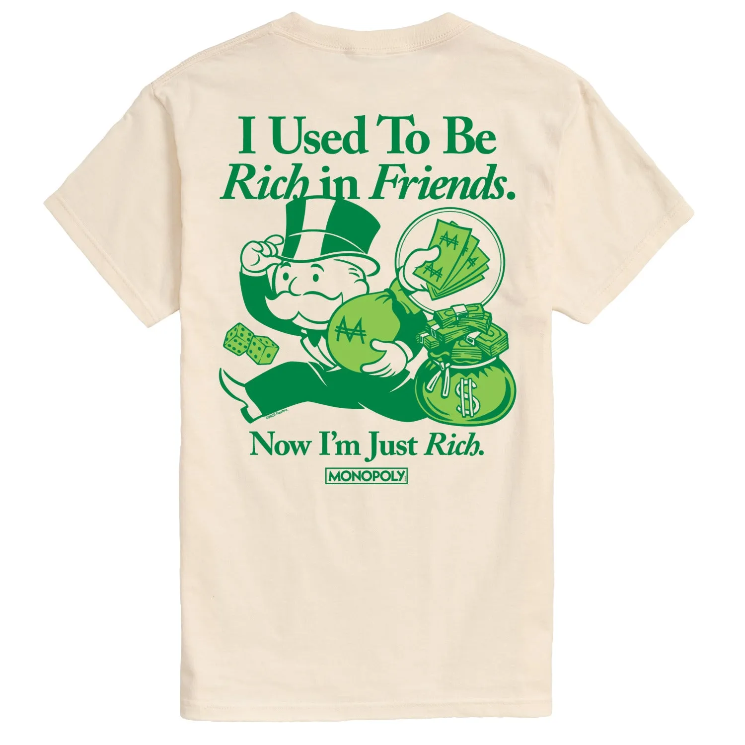 Monopoly - Just Rich - Men's Short Sleeve Graphic T-Shirt sold by Zulily product image thumbnail 3