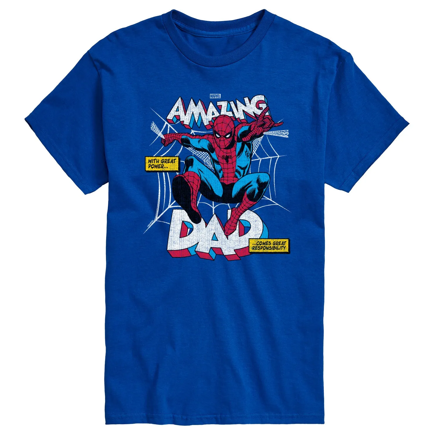 Spiderman - Amazing Dad - Men's Short Sleeve Graphic T-Shirt sold by Zulily