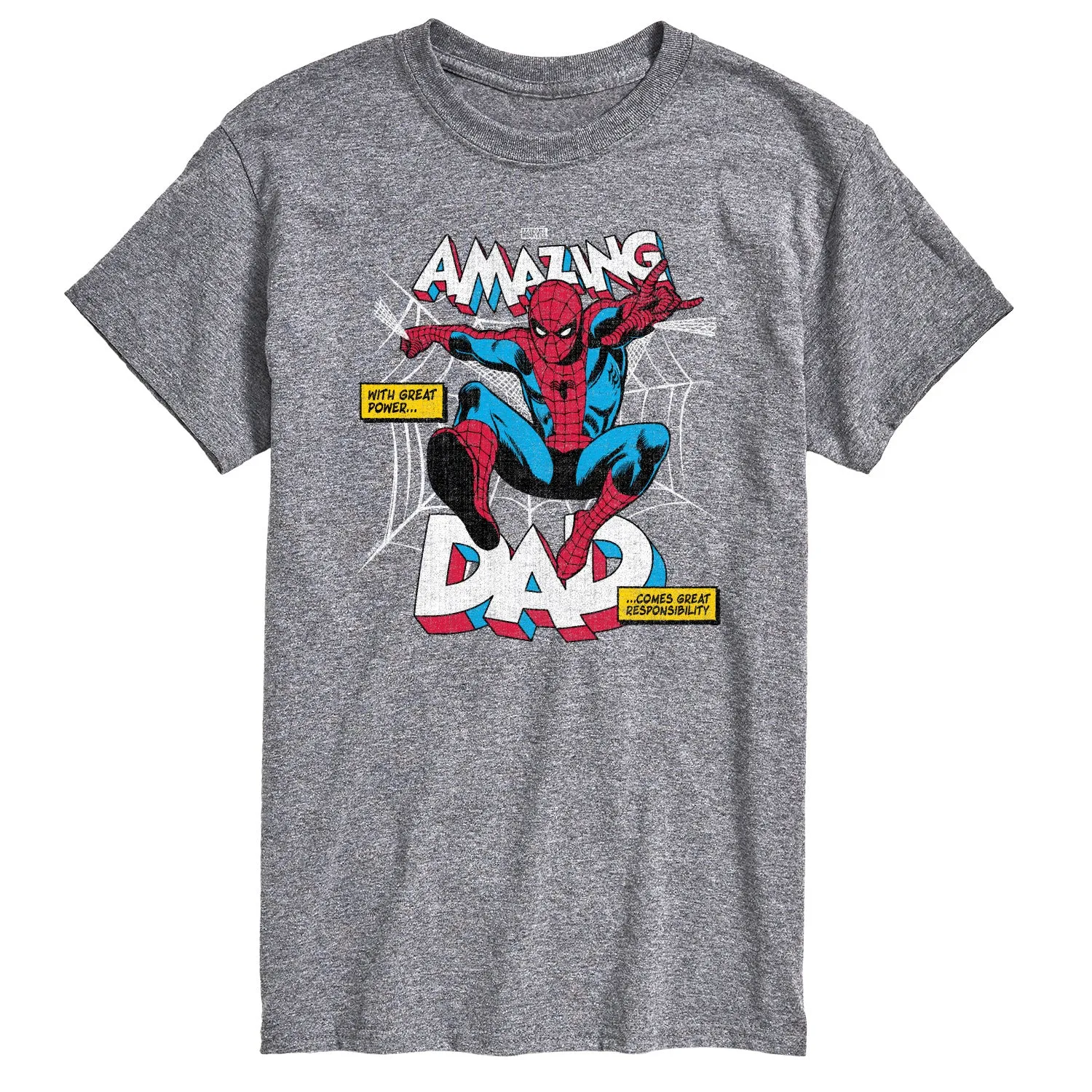 Spiderman - Amazing Dad - Men's Short Sleeve Graphic T-Shirt sold by Zulily product image thumbnail 2