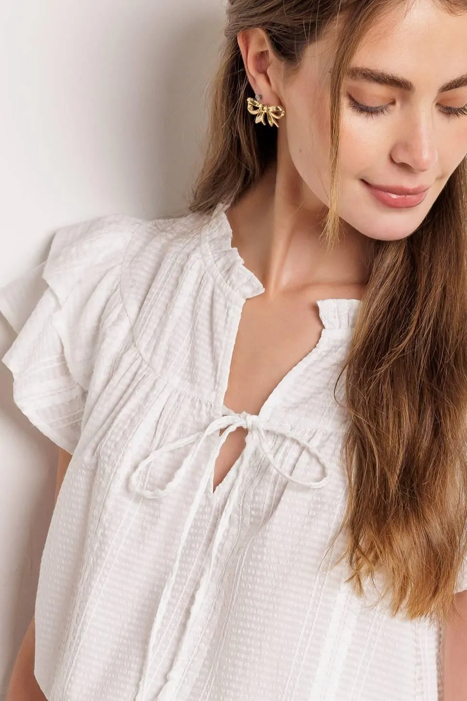Closer Than Ever Woven Top sold by Zulily product image thumbnail 2