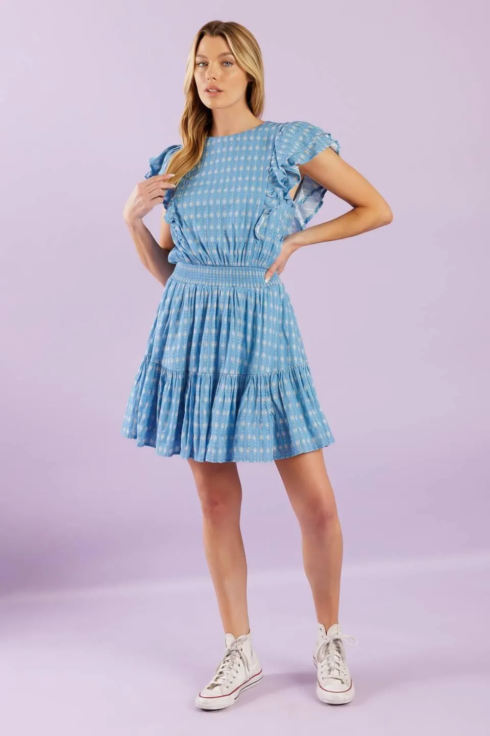 Come as You Are Woven Mini Dress sold by Zulily product image thumbnail 3