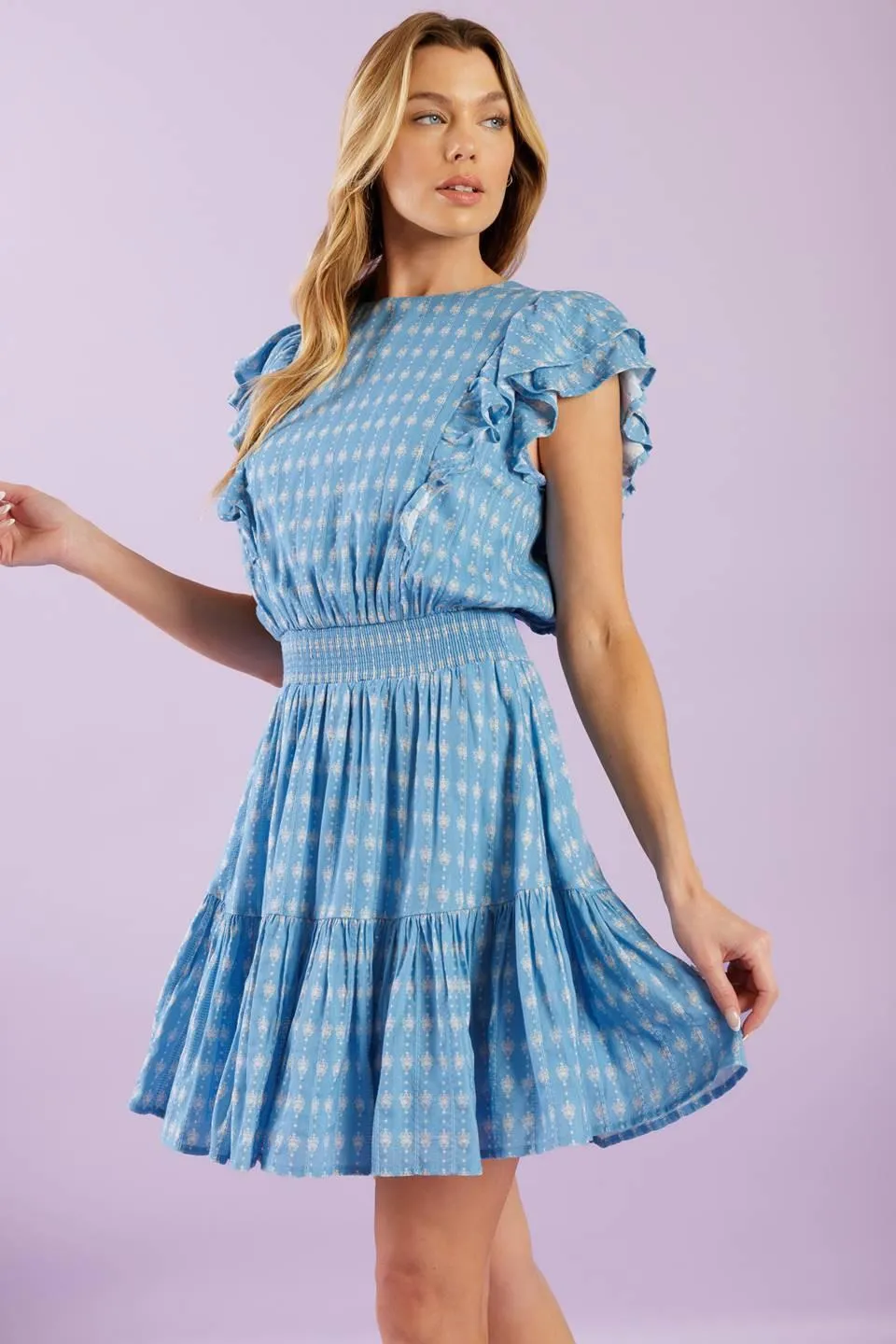 Come as You Are Woven Mini Dress sold by Zulily product image thumbnail 5