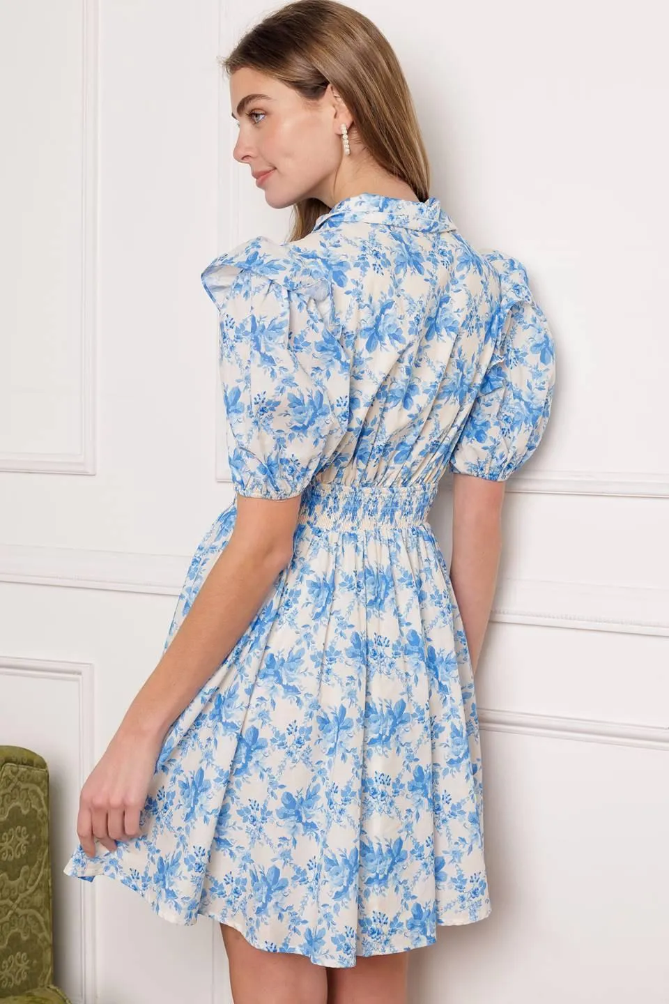 Blooming Shores Woven Mini Dress sold by Zulily product image thumbnail 2
