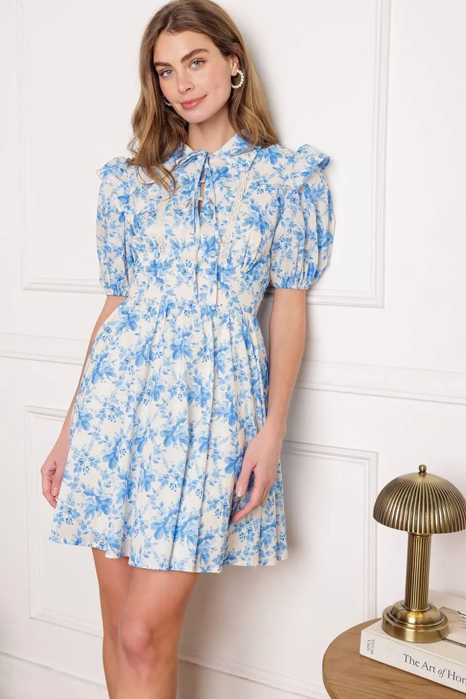 Blooming Shores Woven Mini Dress sold by Zulily product image thumbnail 3