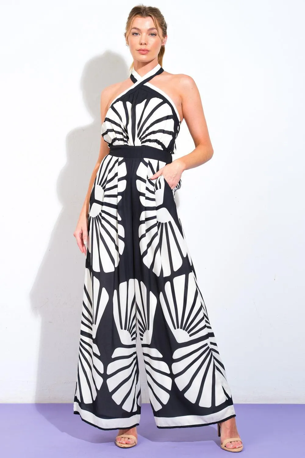 Lovely Existence Woven Jumpsuit sold by Zulily