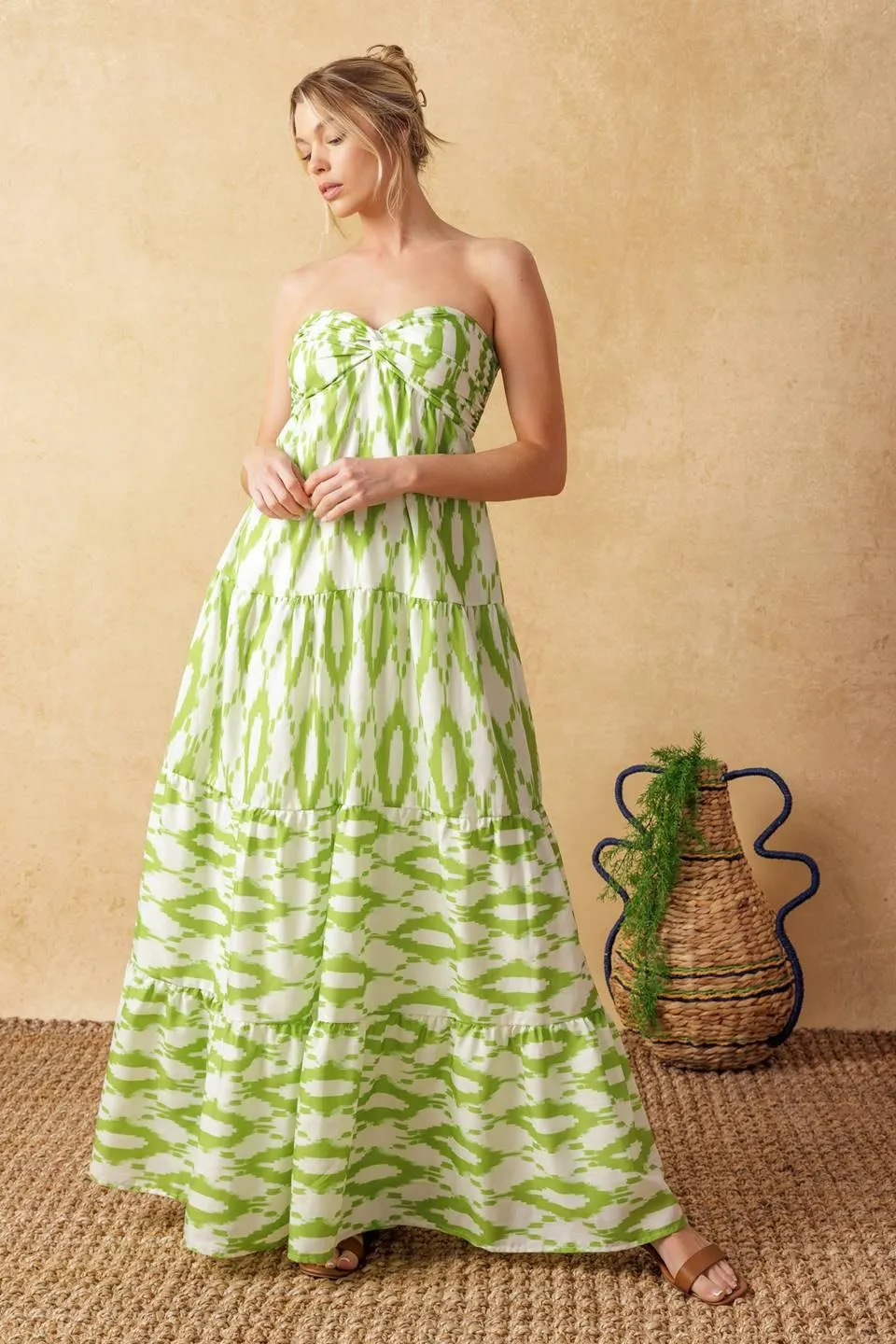 Petals of Time Woven Maxi Dress sold by Zulily product image thumbnail 4