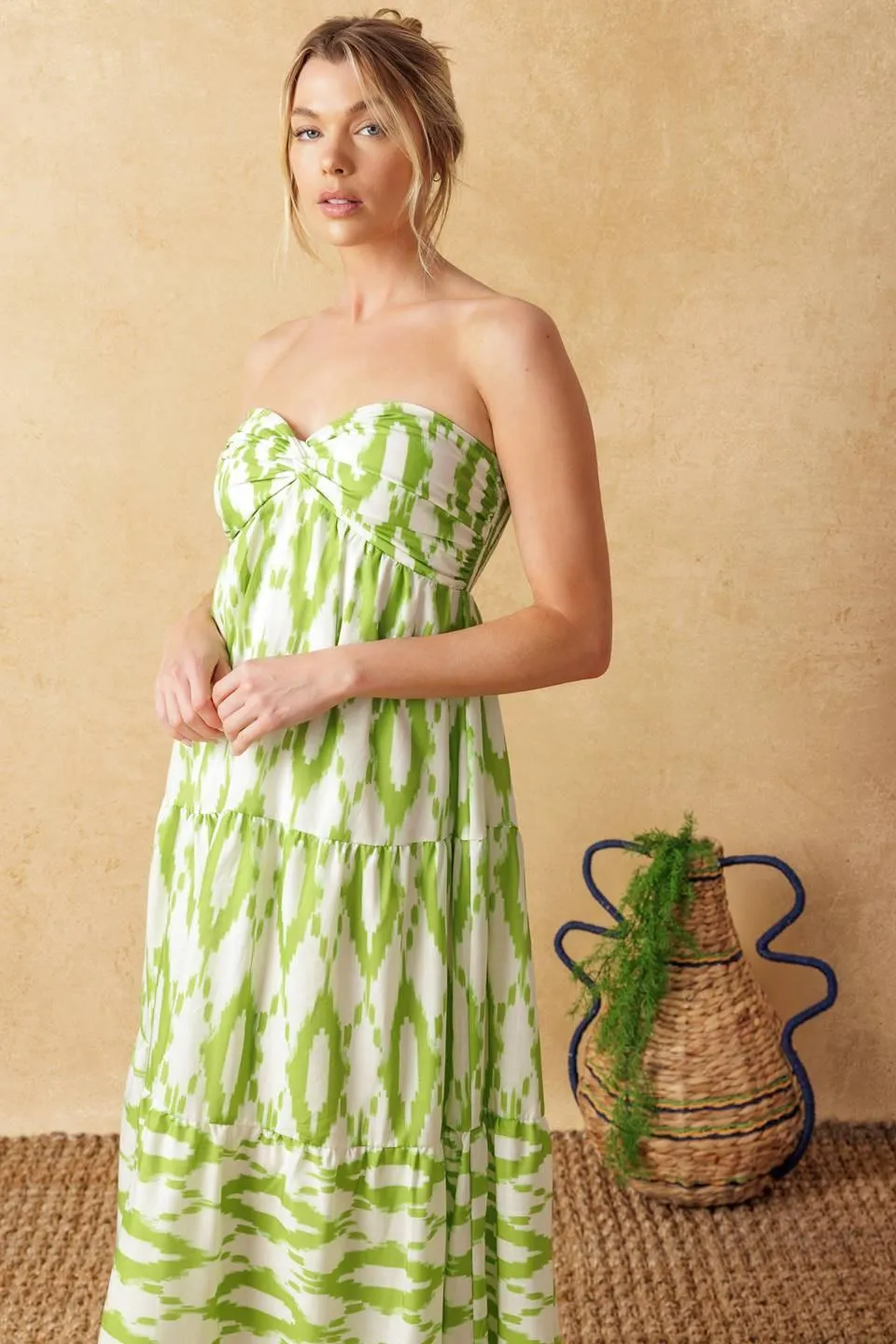 Petals of Time Woven Maxi Dress sold by Zulily product image thumbnail 5
