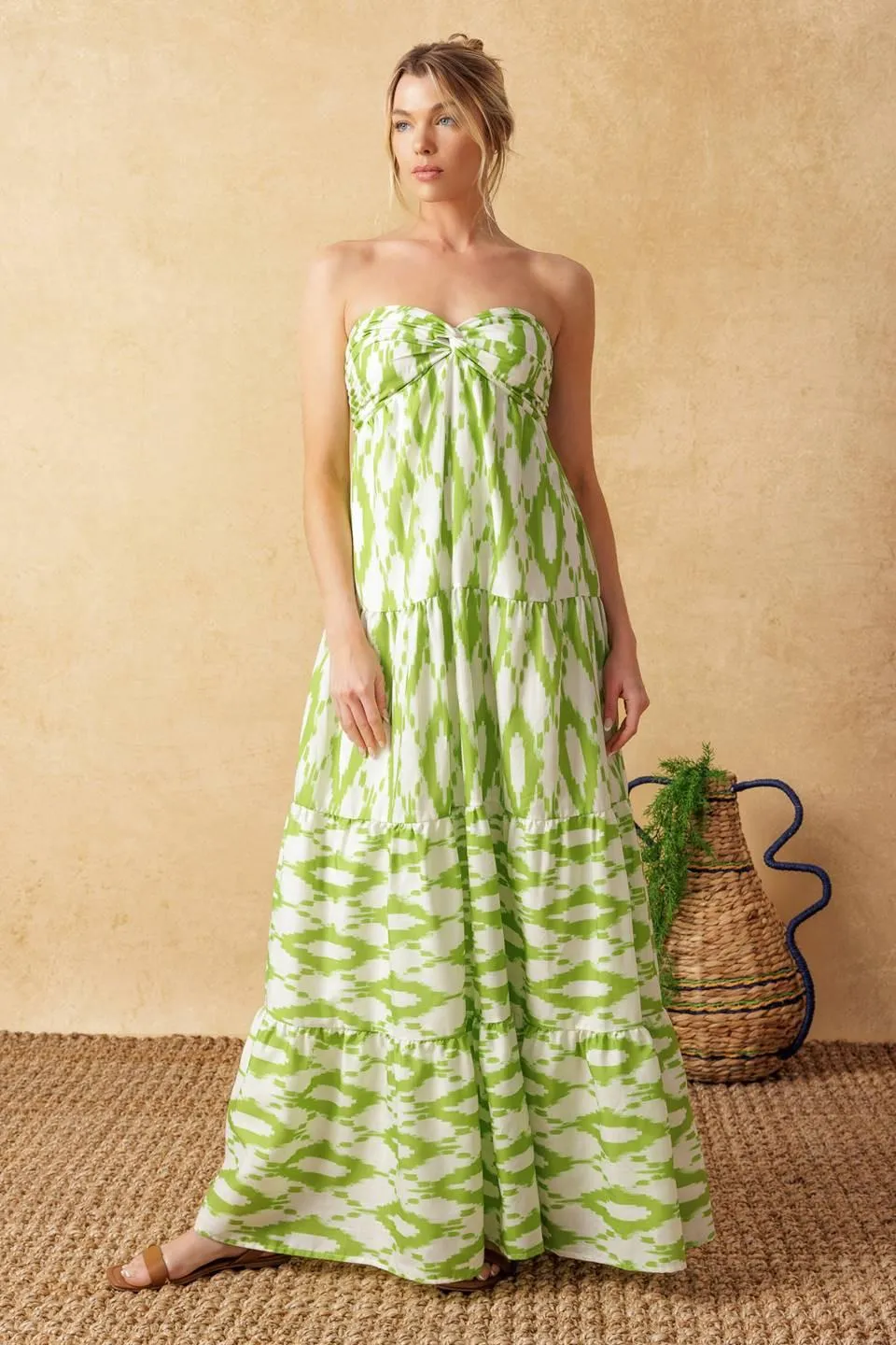 Petals of Time Woven Maxi Dress sold by Zulily product image thumbnail 3