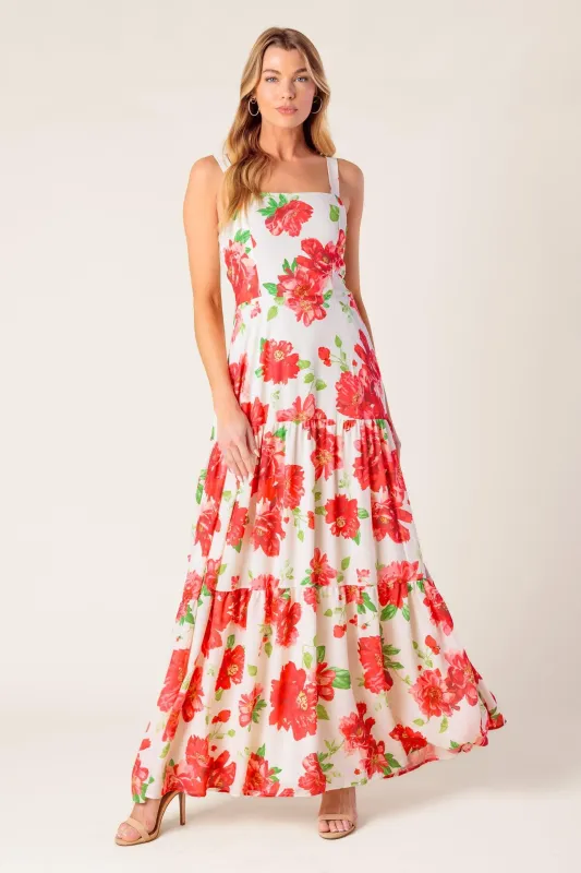 Lost in the Details Woven Maxi Dress made by Flying Tomato