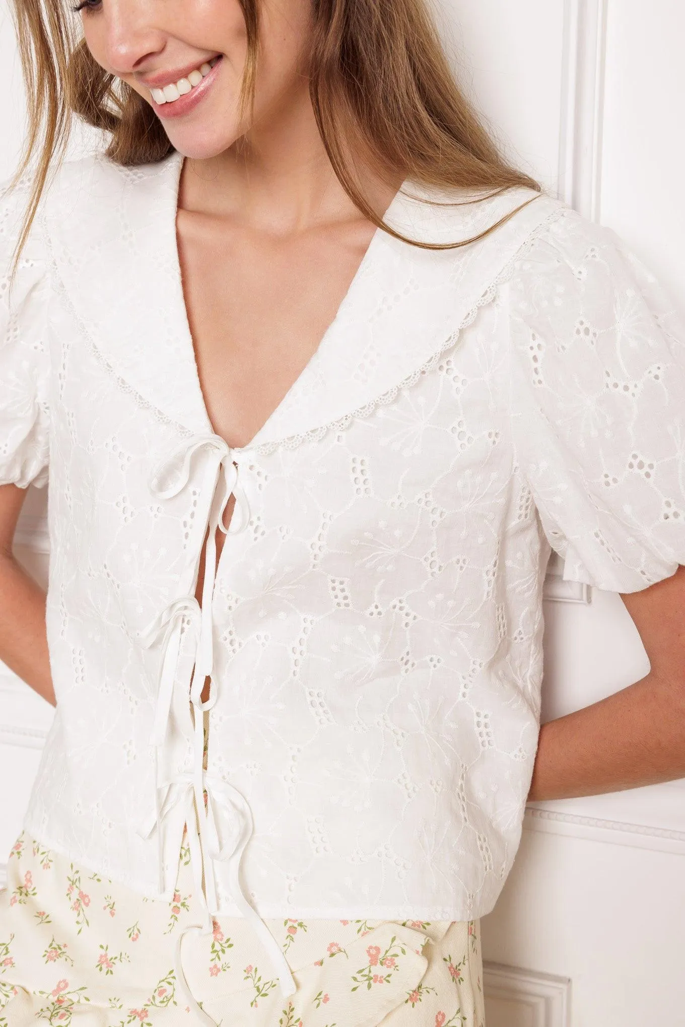 What Will Be Eyelet Woven Top sold by Zulily product image thumbnail 2