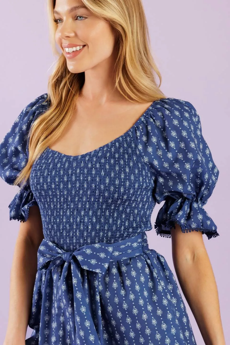 Stay on Your Mind Woven Romper sold by Zulily product image thumbnail 5