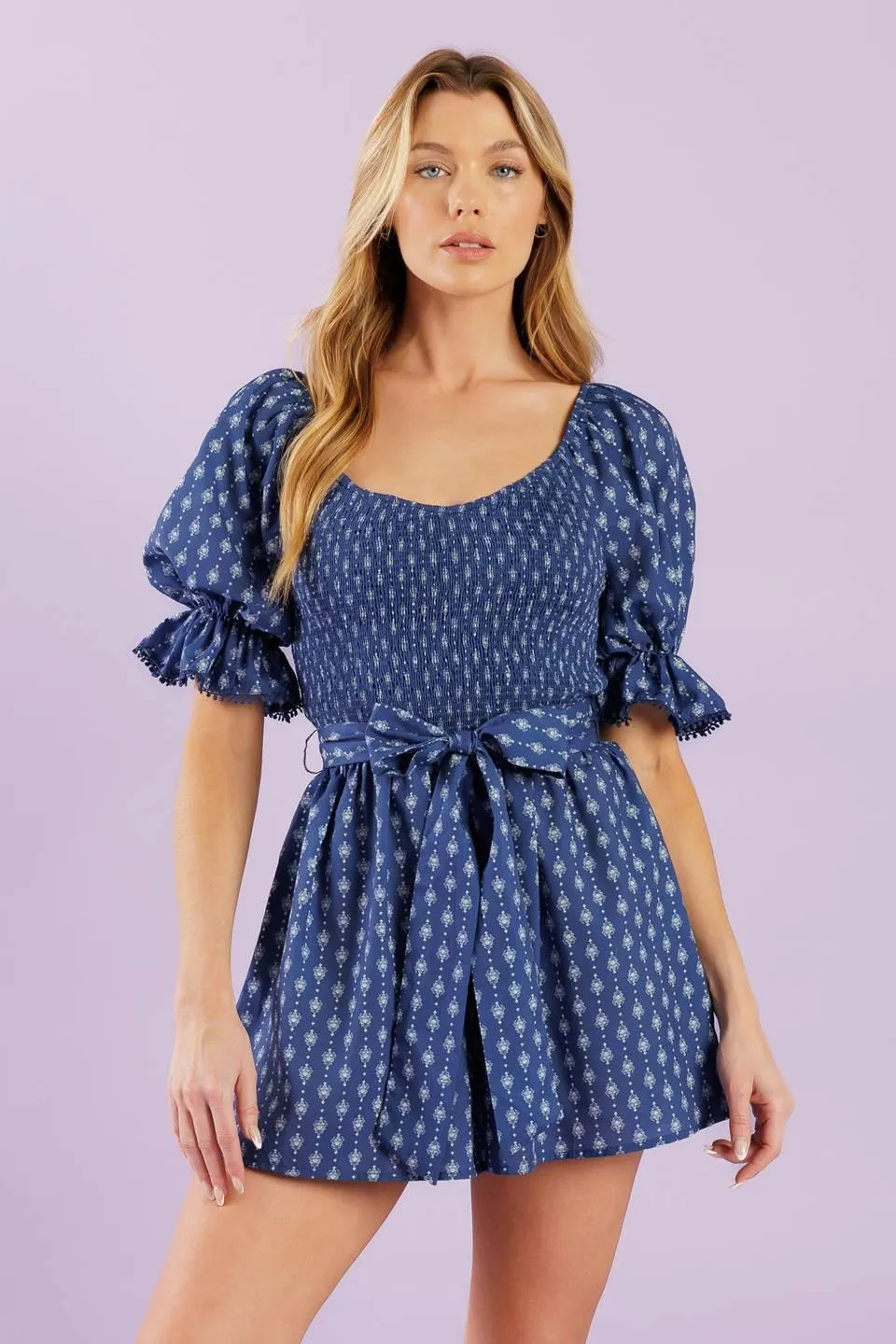 Stay on Your Mind Woven Romper sold by Zulily product image thumbnail 3