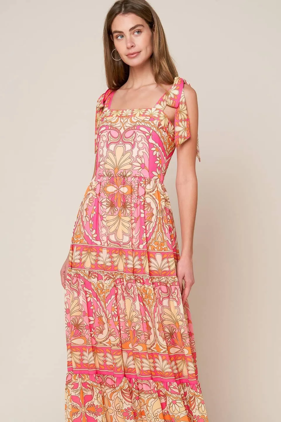 Impressive Flirt Blue Woven Maxi Dress sold by Zulily product image thumbnail 5