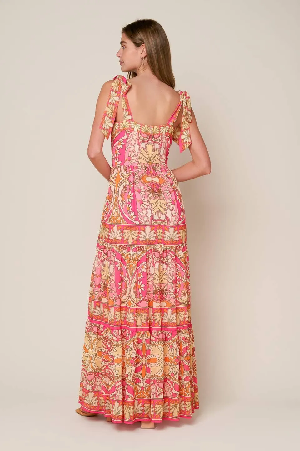 Impressive Flirt Blue Woven Maxi Dress sold by Zulily product image thumbnail 2