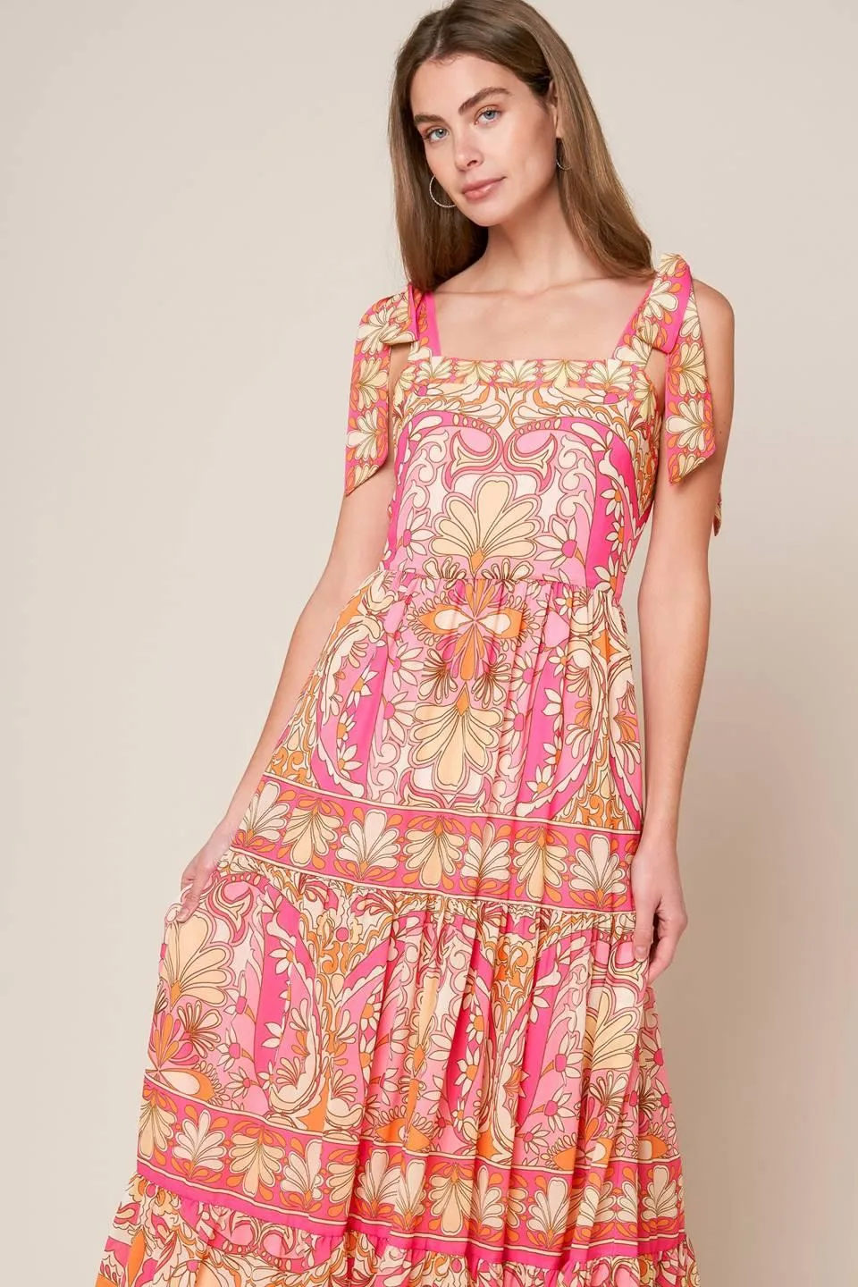 Impressive Flirt Blue Woven Maxi Dress sold by Zulily product image thumbnail 4