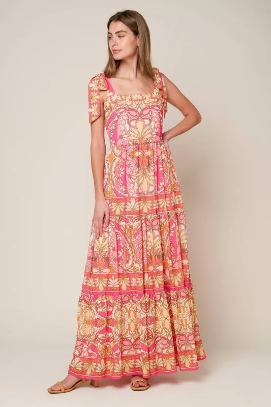 Impressive Flirt Blue Woven Maxi Dress made by Flying Tomato