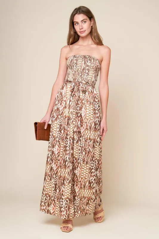 Epitome of Allure Woven Jumpsuit made by Flying Tomato