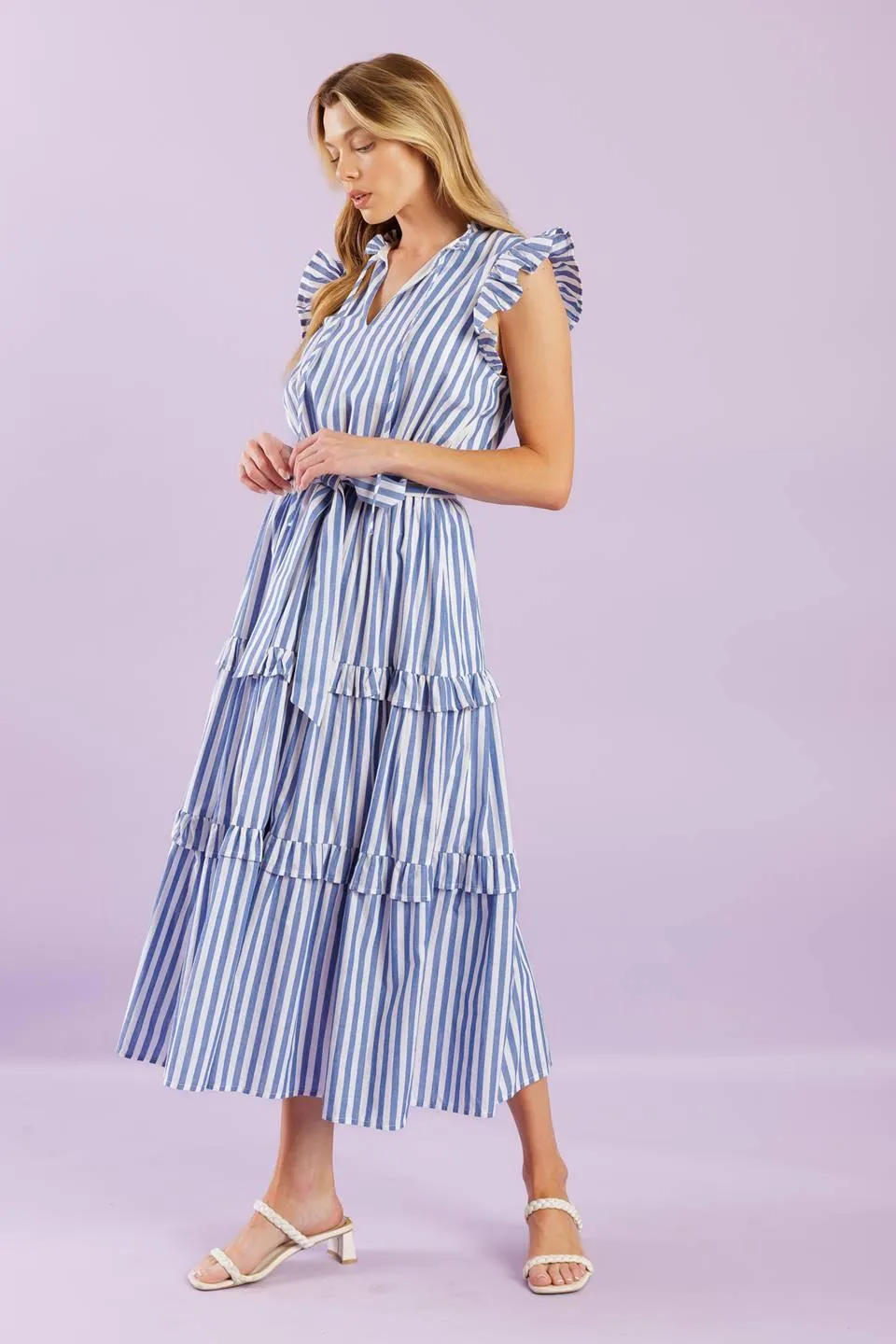 When Life Gives You Woven Midi Dress sold by Zulily product image thumbnail 3