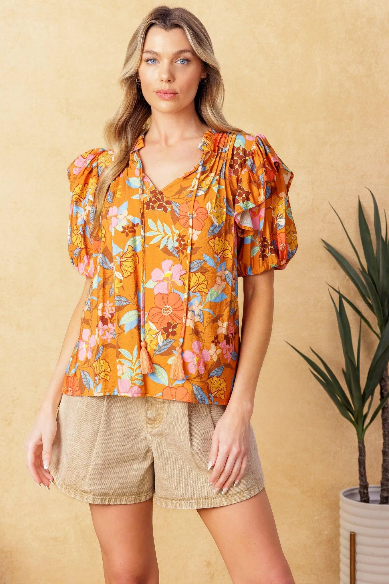 Total Frill Woven Top sold by Zulily product image thumbnail 4