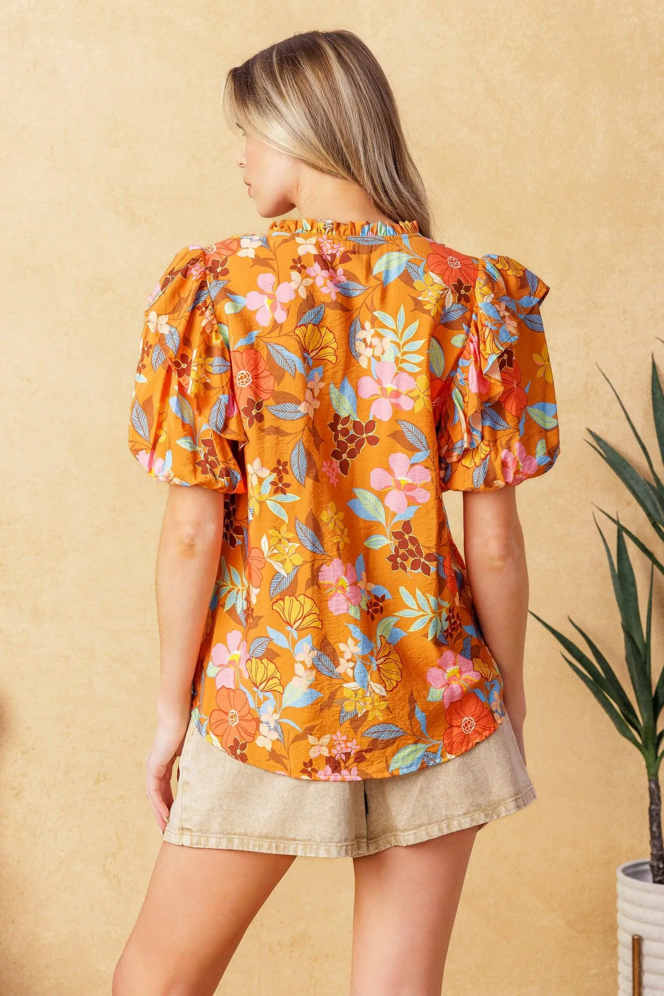 Total Frill Woven Top sold by Zulily product image thumbnail 2