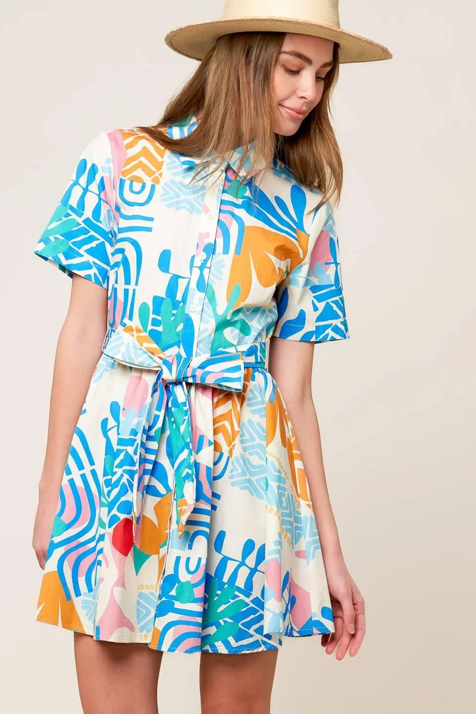 Garden Social Woven Mini Dress sold by Zulily product image thumbnail 3