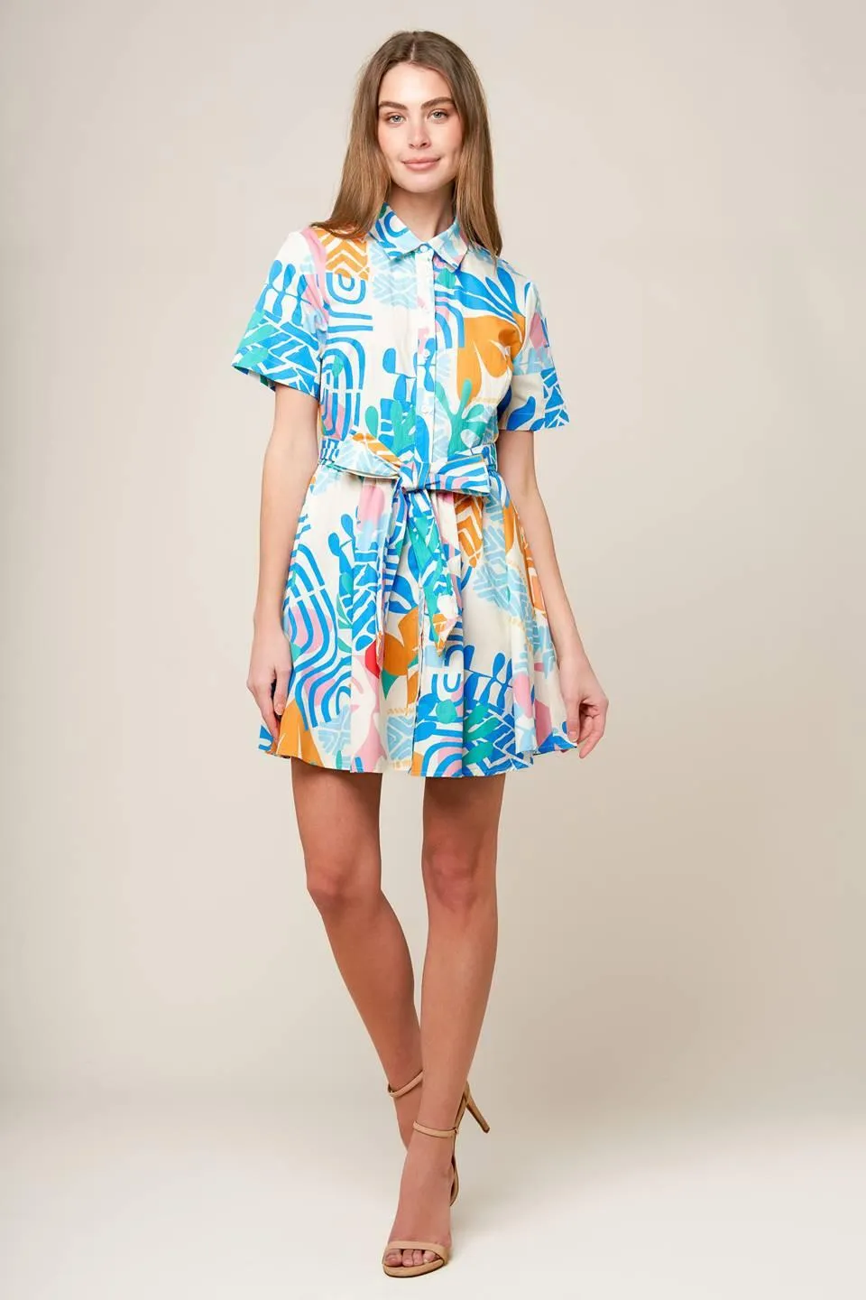 Garden Social Woven Mini Dress sold by Zulily product image thumbnail 4