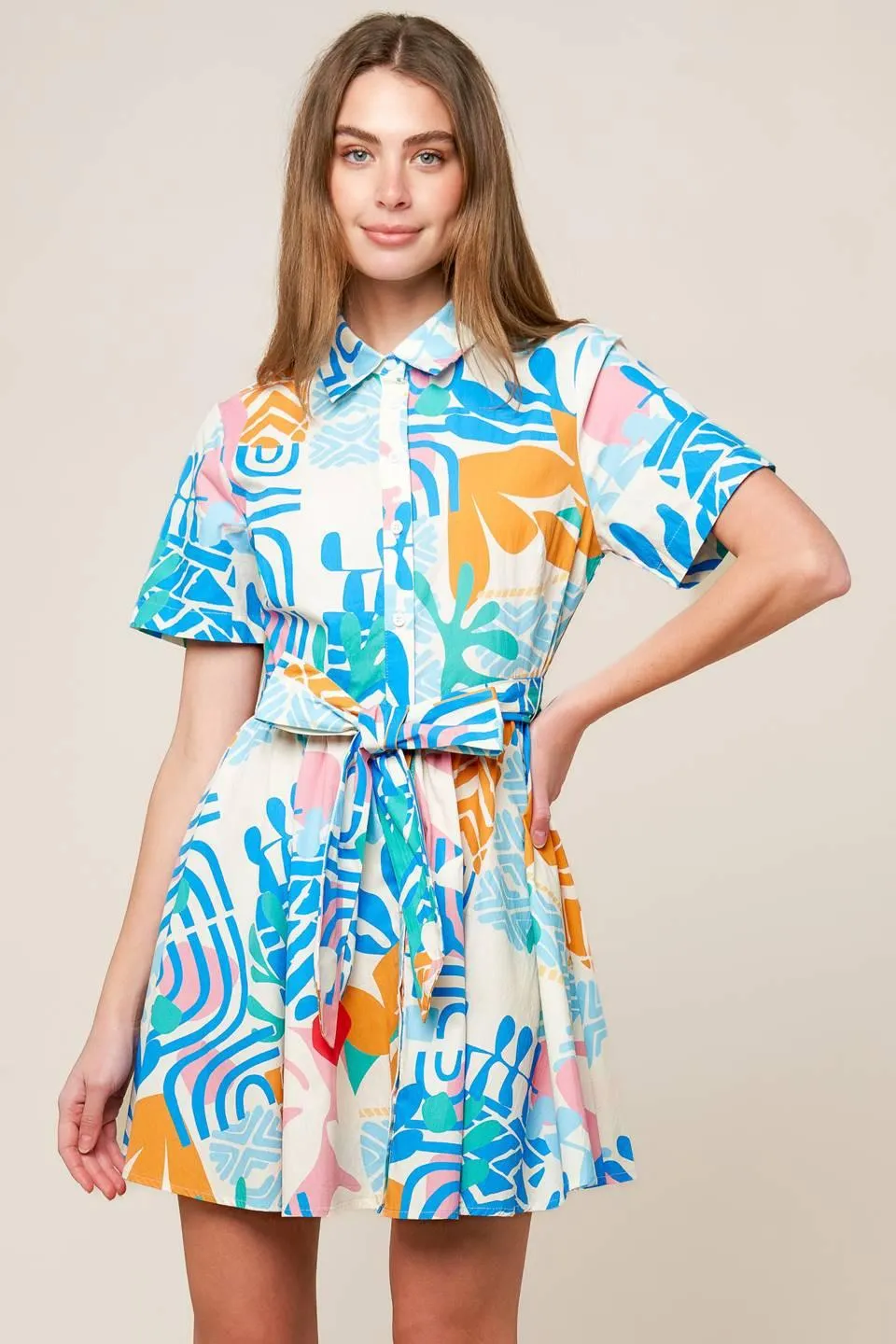 Garden Social Woven Mini Dress sold by Zulily product image thumbnail 5