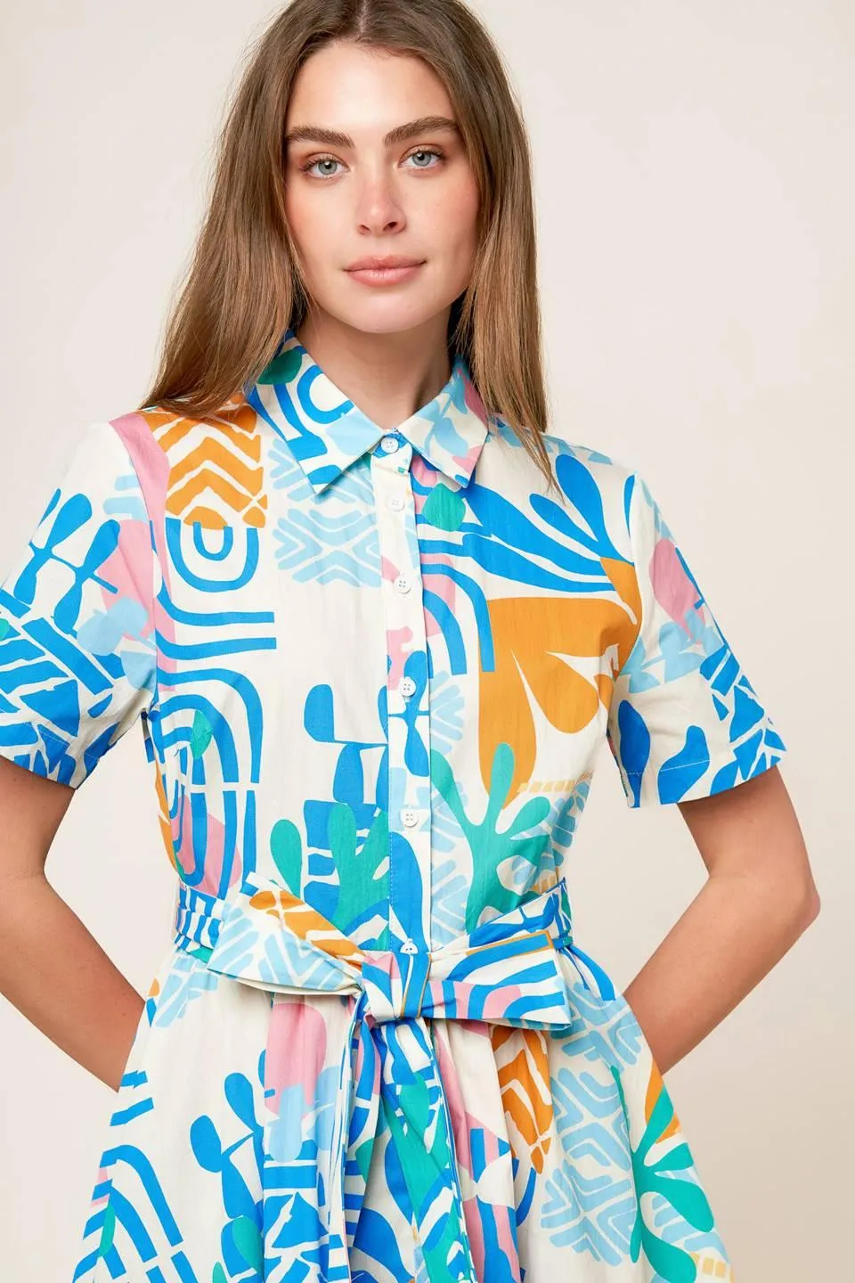Garden Social Woven Mini Dress sold by Zulily product image thumbnail 2