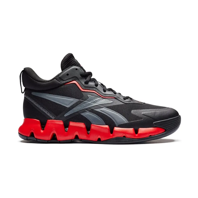 Reebok Men's Zig Encore Shoes - Cblack/Vecred/Purgry made by Reebok