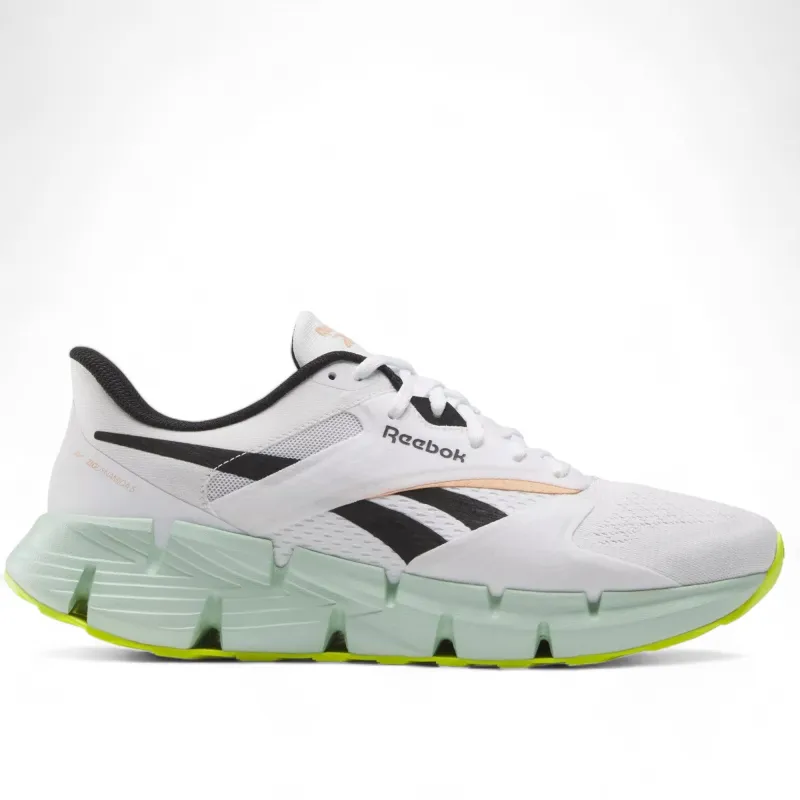 Reebok Men's Zig Dynamica 5  Shoes - Ftwht/Aqudus/Cbla made by Reebok