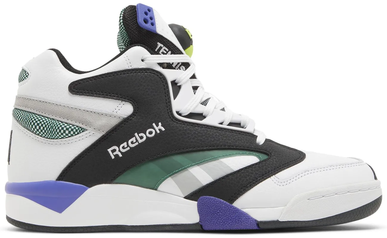 Reebok Men's Shaq Victory Pump Shoes - Ftwwht/Cblack/Drkgrn made by Reebok