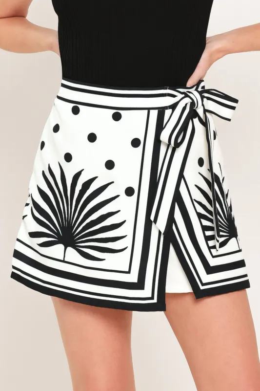 Vintage Resort Woven Skort made by Flying Tomato