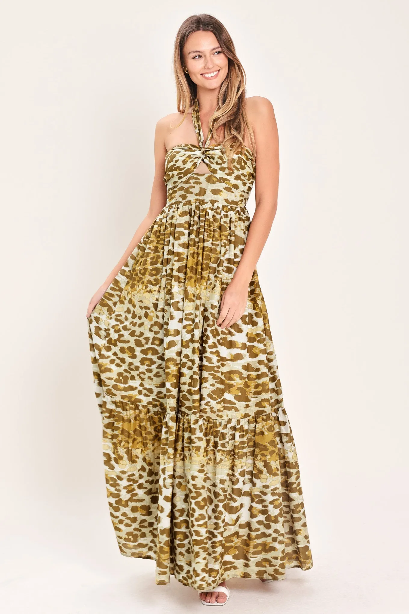 Run the World Woven Maxi Dress sold by Zulily