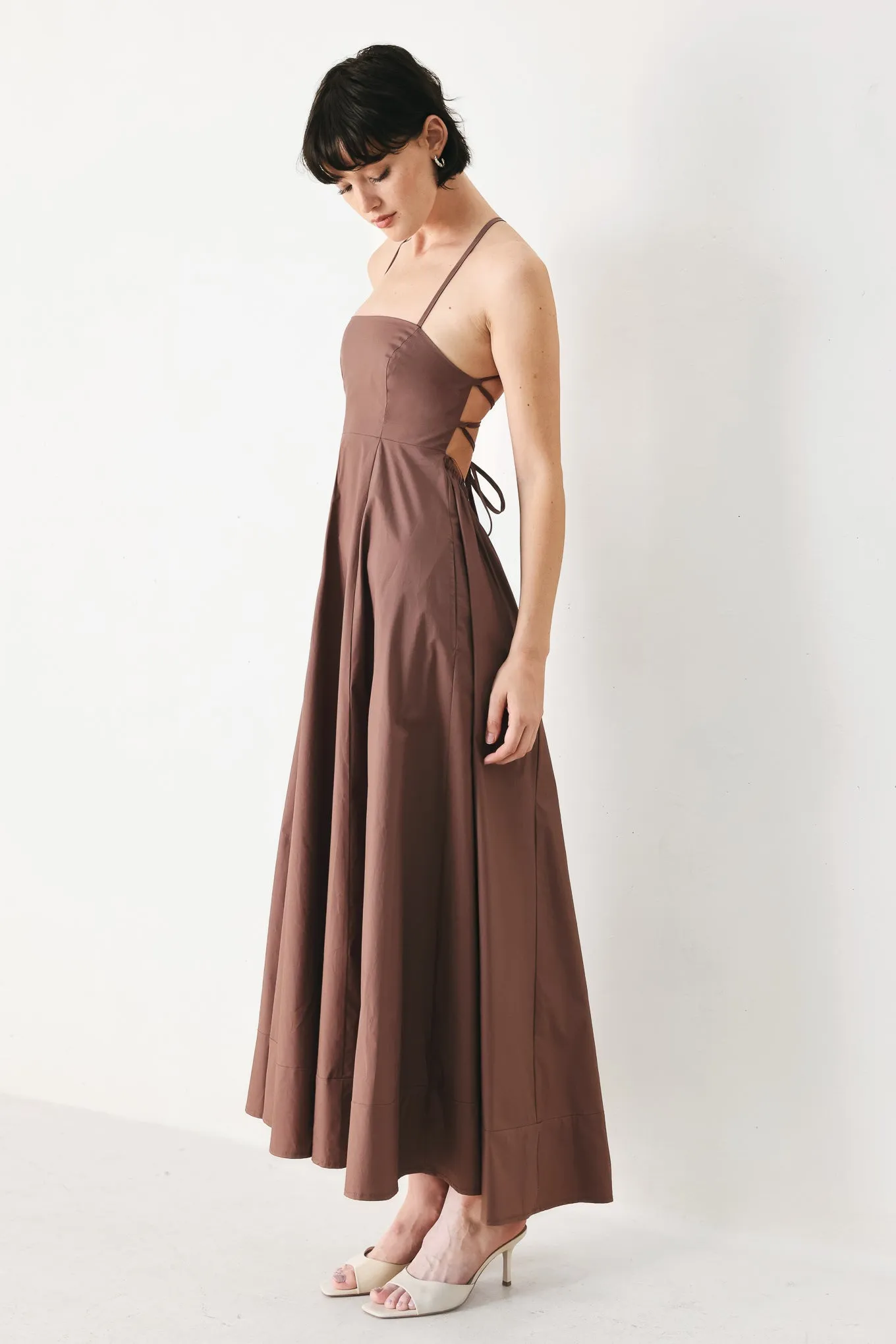 Pure Line Woven Midi Dress sold by Zulily product image thumbnail 5