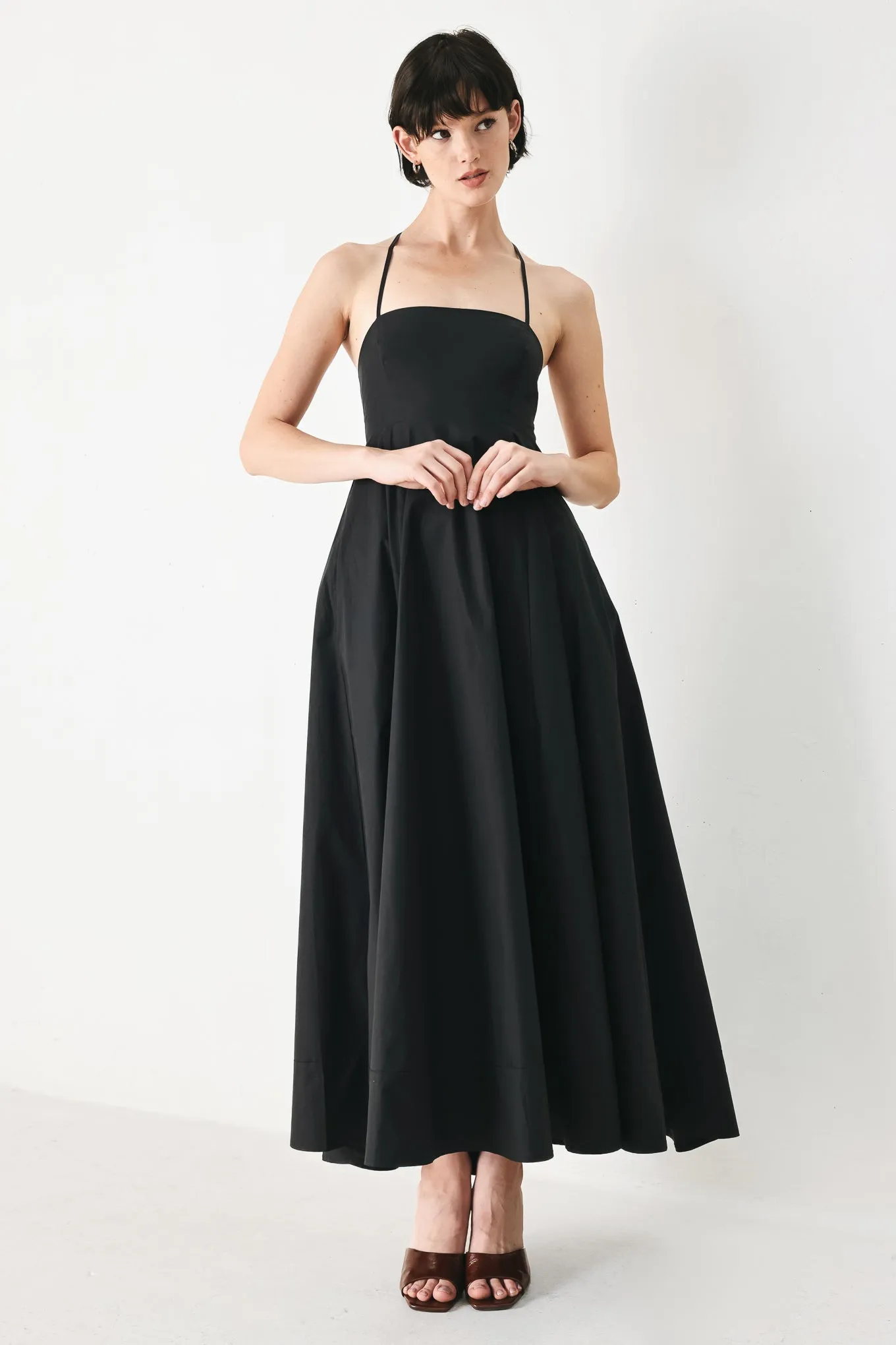 Pure Line Woven Midi Dress sold by Zulily product image thumbnail 2